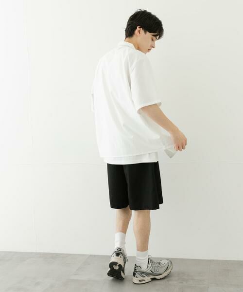 SENSE OF PLACE by URBAN RESEARCH / センスオブプレイス バイ アーバンリサーチ シャツ・ブラウス | デザインオープンカラーショートスリーブシャツ | 詳細14