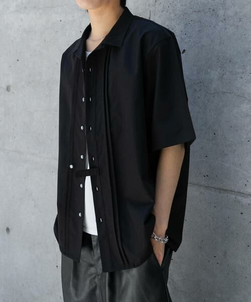 SENSE OF PLACE by URBAN RESEARCH / センスオブプレイス バイ アーバンリサーチ シャツ・ブラウス | デザインオープンカラーショートスリーブシャツ | 詳細19
