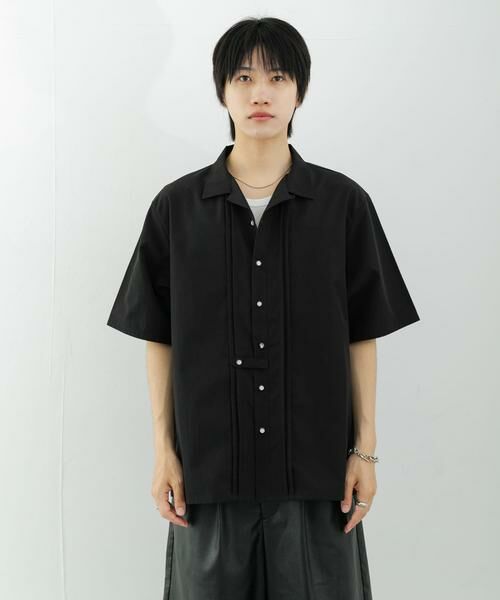 SENSE OF PLACE by URBAN RESEARCH / センスオブプレイス バイ アーバンリサーチ シャツ・ブラウス | デザインオープンカラーショートスリーブシャツ | 詳細22