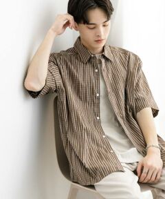 SENSE OF PLACE by URBAN RESEARCH / センスオブプレイス バイ アーバンリサーチ シャツ・ブラウス | アソートジャガードショートスリーブシャツ