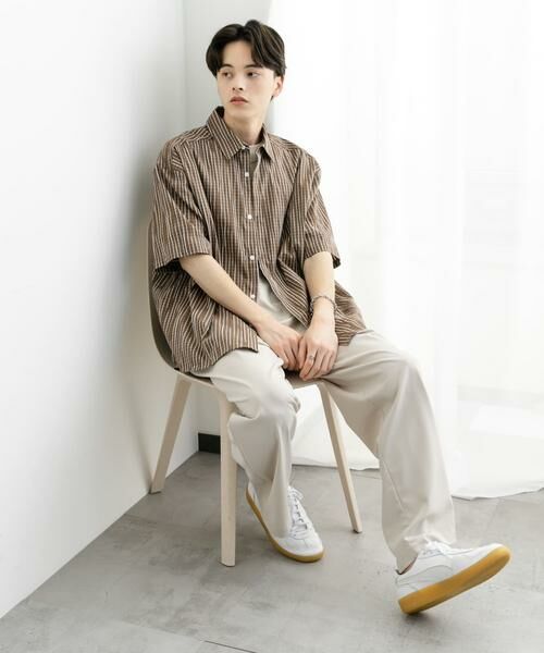 SENSE OF PLACE by URBAN RESEARCH / センスオブプレイス バイ アーバンリサーチ シャツ・ブラウス | アソートジャガードショートスリーブシャツ | 詳細3