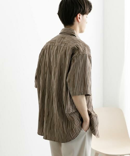 SENSE OF PLACE by URBAN RESEARCH / センスオブプレイス バイ アーバンリサーチ シャツ・ブラウス | アソートジャガードショートスリーブシャツ | 詳細5