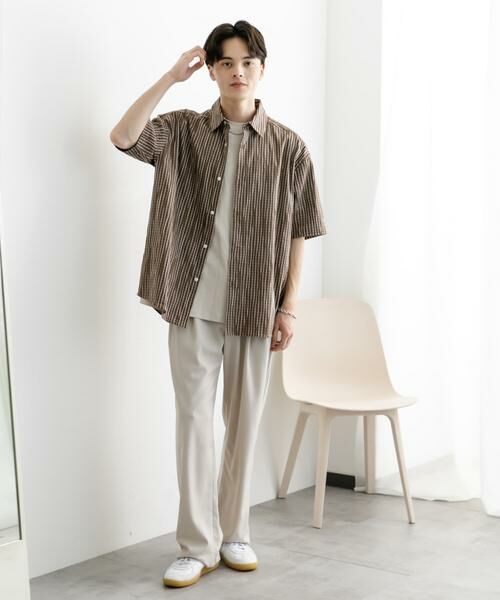 SENSE OF PLACE by URBAN RESEARCH / センスオブプレイス バイ アーバンリサーチ シャツ・ブラウス | アソートジャガードショートスリーブシャツ | 詳細6