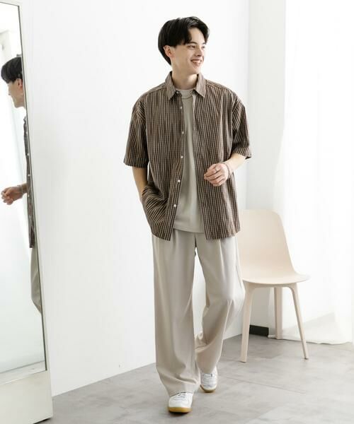 SENSE OF PLACE by URBAN RESEARCH / センスオブプレイス バイ アーバンリサーチ シャツ・ブラウス | アソートジャガードショートスリーブシャツ | 詳細7