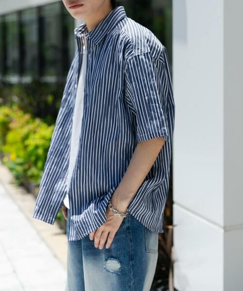 SENSE OF PLACE by URBAN RESEARCH / センスオブプレイス バイ アーバンリサーチ シャツ・ブラウス | アソートジャガードショートスリーブシャツ | 詳細10