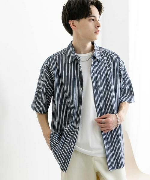 SENSE OF PLACE by URBAN RESEARCH / センスオブプレイス バイ アーバンリサーチ シャツ・ブラウス | アソートジャガードショートスリーブシャツ | 詳細12