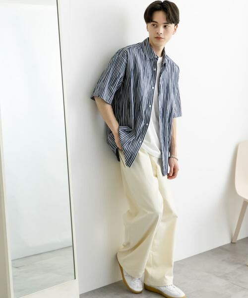 SENSE OF PLACE by URBAN RESEARCH / センスオブプレイス バイ アーバンリサーチ シャツ・ブラウス | アソートジャガードショートスリーブシャツ | 詳細15