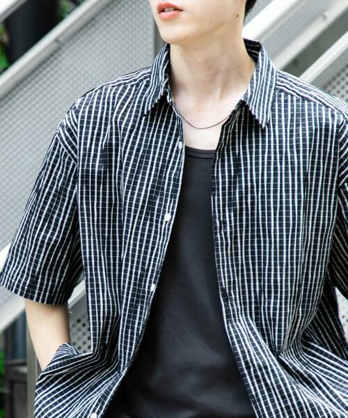 SENSE OF PLACE by URBAN RESEARCH / センスオブプレイス バイ アーバンリサーチ シャツ・ブラウス | アソートジャガードショートスリーブシャツ | 詳細26