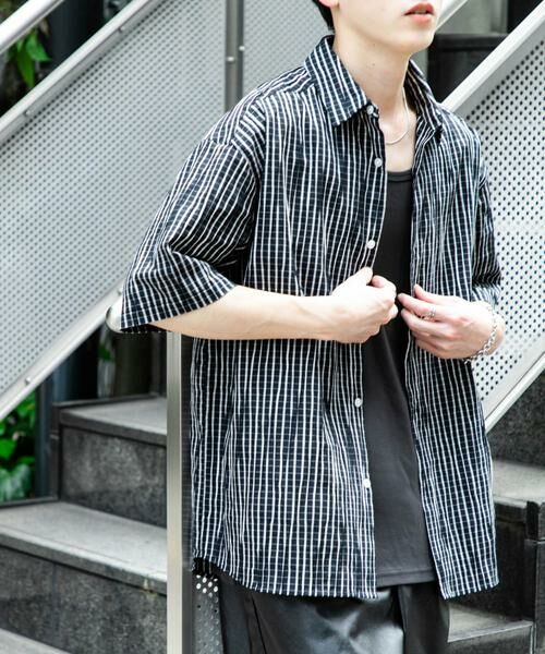 SENSE OF PLACE by URBAN RESEARCH / センスオブプレイス バイ アーバンリサーチ シャツ・ブラウス | アソートジャガードショートスリーブシャツ | 詳細27