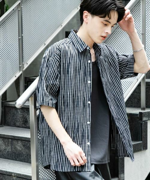 SENSE OF PLACE by URBAN RESEARCH / センスオブプレイス バイ アーバンリサーチ シャツ・ブラウス | アソートジャガードショートスリーブシャツ | 詳細29