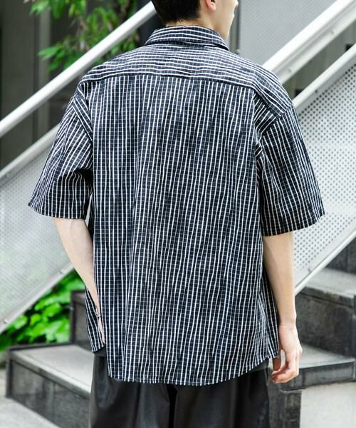 SENSE OF PLACE by URBAN RESEARCH / センスオブプレイス バイ アーバンリサーチ シャツ・ブラウス | アソートジャガードショートスリーブシャツ | 詳細30