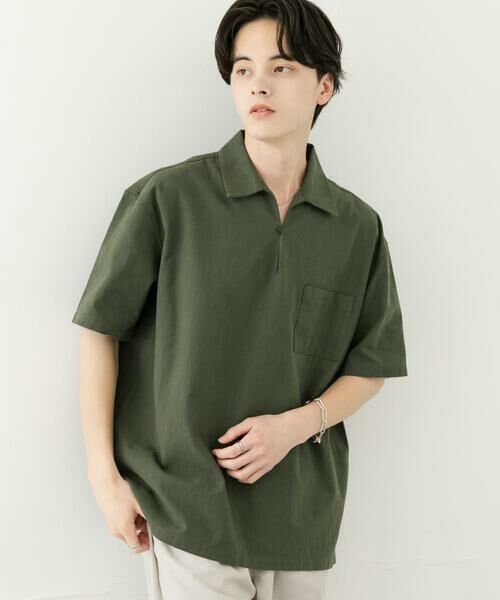 SENSE OF PLACE by URBAN RESEARCH / センスオブプレイス バイ アーバンリサーチ シャツ・ブラウス | ドライタッチプルオーバーショートスリーブシャツ | 詳細1