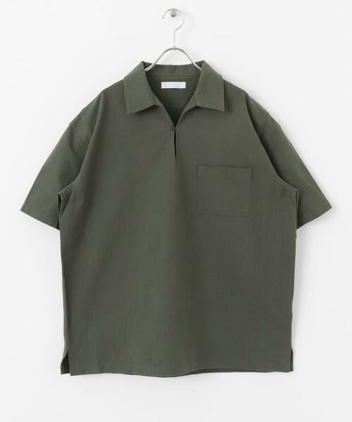 SENSE OF PLACE by URBAN RESEARCH / センスオブプレイス バイ アーバンリサーチ シャツ・ブラウス | ドライタッチプルオーバーショートスリーブシャツ | 詳細10