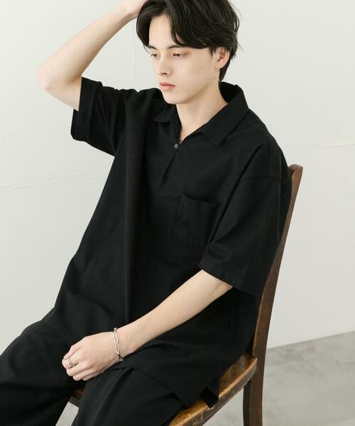 SENSE OF PLACE by URBAN RESEARCH / センスオブプレイス バイ アーバンリサーチ シャツ・ブラウス | ドライタッチプルオーバーショートスリーブシャツ | 詳細12