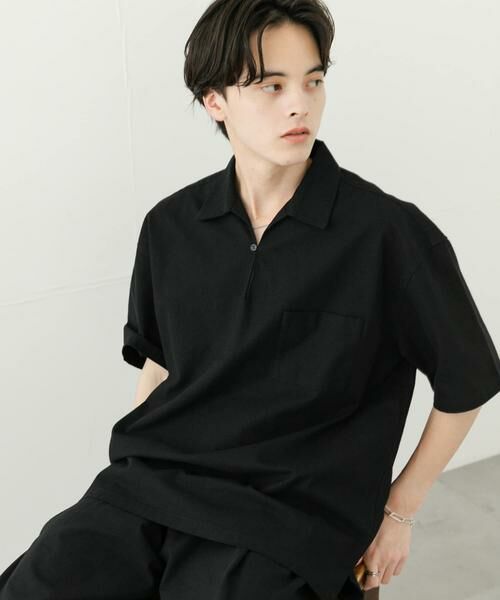 SENSE OF PLACE by URBAN RESEARCH / センスオブプレイス バイ アーバンリサーチ シャツ・ブラウス | ドライタッチプルオーバーショートスリーブシャツ | 詳細13