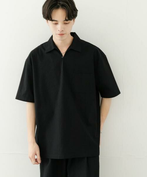 SENSE OF PLACE by URBAN RESEARCH / センスオブプレイス バイ アーバンリサーチ シャツ・ブラウス | ドライタッチプルオーバーショートスリーブシャツ | 詳細15