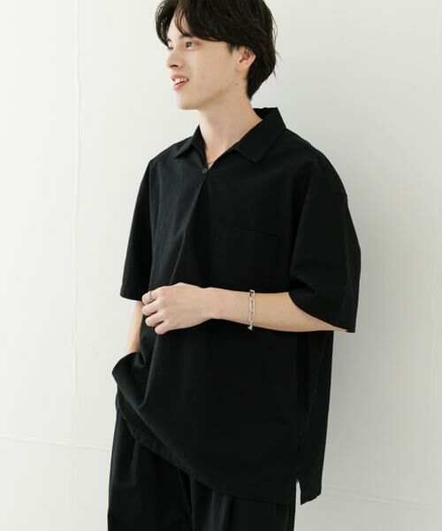 SENSE OF PLACE by URBAN RESEARCH / センスオブプレイス バイ アーバンリサーチ シャツ・ブラウス | ドライタッチプルオーバーショートスリーブシャツ | 詳細16