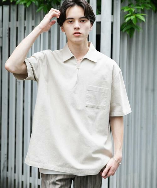 SENSE OF PLACE by URBAN RESEARCH / センスオブプレイス バイ アーバンリサーチ シャツ・ブラウス | ドライタッチプルオーバーショートスリーブシャツ | 詳細23