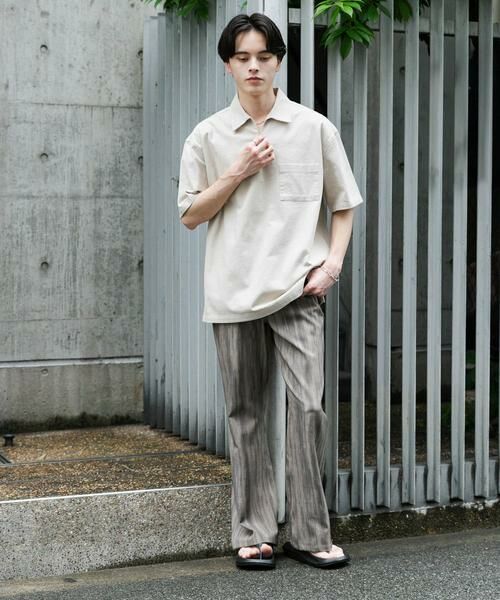 SENSE OF PLACE by URBAN RESEARCH / センスオブプレイス バイ アーバンリサーチ シャツ・ブラウス | ドライタッチプルオーバーショートスリーブシャツ | 詳細26