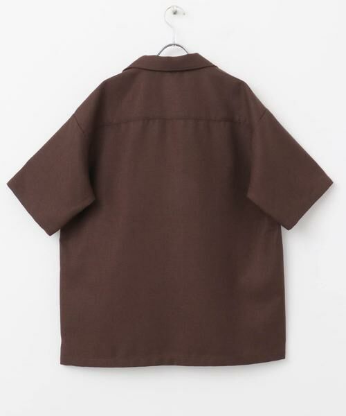 SENSE OF PLACE by URBAN RESEARCH / センスオブプレイス バイ アーバンリサーチ シャツ・ブラウス | メランジプリペラオープンカラーショートスリーブシャツ | 詳細10