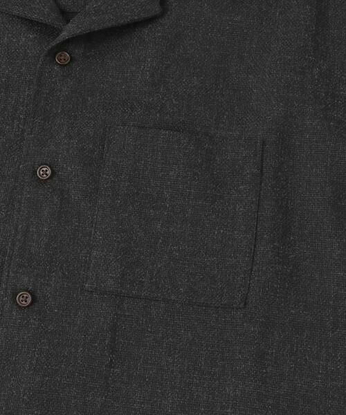 SENSE OF PLACE by URBAN RESEARCH / センスオブプレイス バイ アーバンリサーチ シャツ・ブラウス | メランジプリペラオープンカラーショートスリーブシャツ | 詳細22