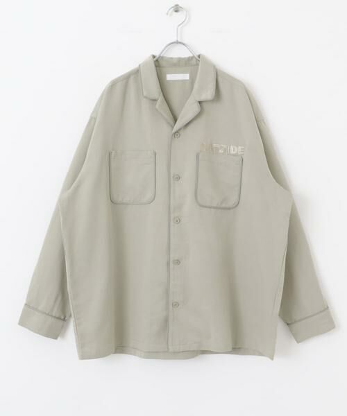SENSE OF PLACE by URBAN RESEARCH / センスオブプレイス バイ アーバンリサーチ シャツ・ブラウス | 『別注』OATSIDE×SENSE OF PLACE　オープンカラーシャツ | 詳細22