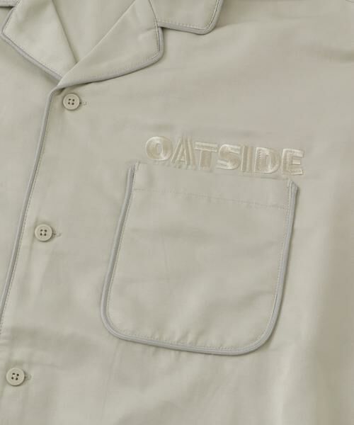 SENSE OF PLACE by URBAN RESEARCH / センスオブプレイス バイ アーバンリサーチ シャツ・ブラウス | 『別注』OATSIDE×SENSE OF PLACE　オープンカラーシャツ | 詳細23