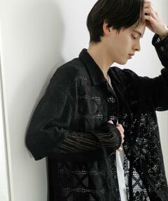 SENSE OF PLACE by URBAN RESEARCH / センスオブプレイス バイ アーバンリサーチ シャツ・ブラウス | レースフェイクレイヤードロングスリーブシャツ