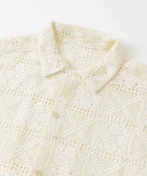 SENSE OF PLACE by URBAN RESEARCH / センスオブプレイス バイ アーバンリサーチ シャツ・ブラウス | レースフェイクレイヤードロングスリーブシャツ | 詳細10