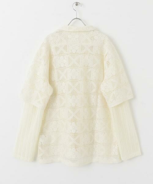 SENSE OF PLACE by URBAN RESEARCH / センスオブプレイス バイ アーバンリサーチ シャツ・ブラウス | レースフェイクレイヤードロングスリーブシャツ | 詳細11