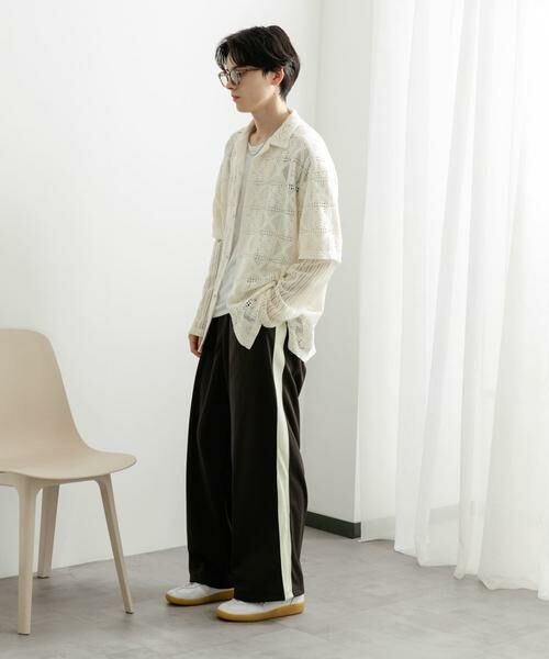 SENSE OF PLACE by URBAN RESEARCH / センスオブプレイス バイ アーバンリサーチ シャツ・ブラウス | レースフェイクレイヤードロングスリーブシャツ | 詳細8