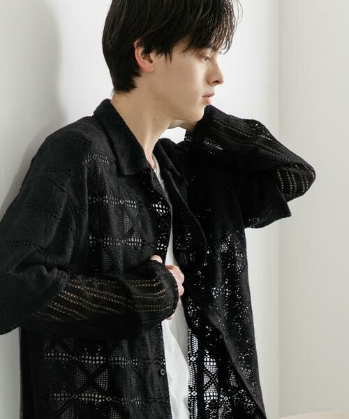 SENSE OF PLACE by URBAN RESEARCH / センスオブプレイス バイ アーバンリサーチ シャツ・ブラウス | レースフェイクレイヤードロングスリーブシャツ | 詳細15