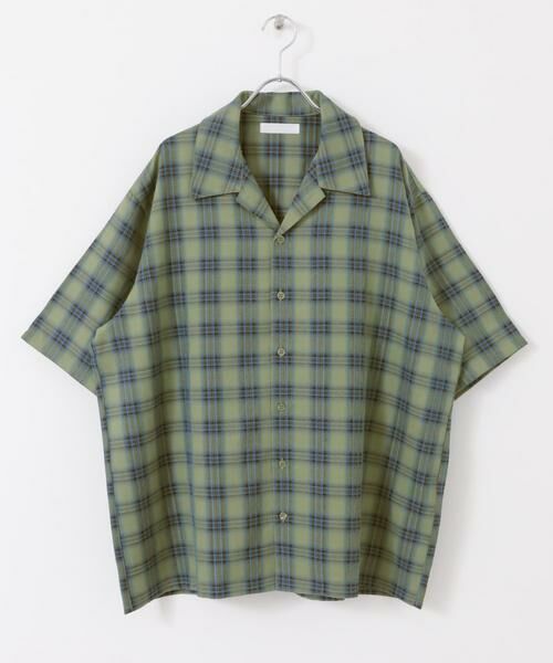 SENSE OF PLACE by URBAN RESEARCH / センスオブプレイス バイ アーバンリサーチ シャツ・ブラウス | 『ユニセックス』オンブレーチェックショートスリーブシャツ | 詳細11
