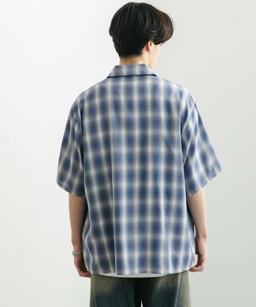 SENSE OF PLACE by URBAN RESEARCH / センスオブプレイス バイ アーバンリサーチ シャツ・ブラウス | 『ユニセックス』オンブレーチェックショートスリーブシャツ | 詳細29