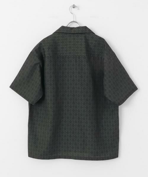 SENSE OF PLACE by URBAN RESEARCH / センスオブプレイス バイ アーバンリサーチ シャツ・ブラウス | ダマスクオープンカラーショートスリーブシャツ | 詳細25