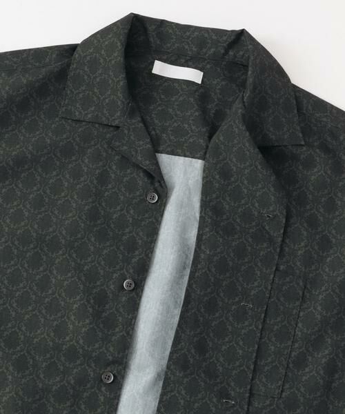 SENSE OF PLACE by URBAN RESEARCH / センスオブプレイス バイ アーバンリサーチ シャツ・ブラウス | ダマスクオープンカラーショートスリーブシャツ | 詳細23