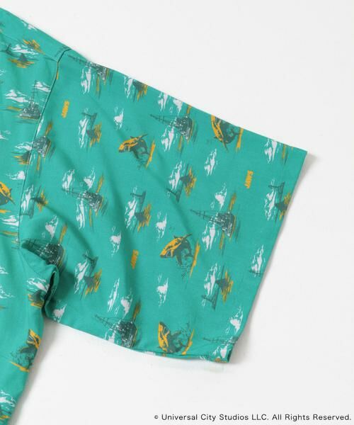 SENSE OF PLACE by URBAN RESEARCH / センスオブプレイス バイ アーバンリサーチ シャツ・ブラウス | 『別注』JAWS×SENSE OF PLACE　総柄オープンカラーシャツ | 詳細9