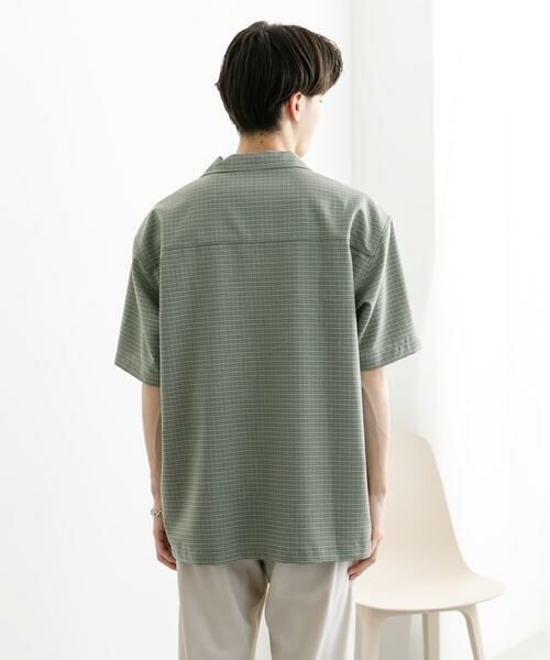 SENSE OF PLACE by URBAN RESEARCH / センスオブプレイス バイ アーバンリサーチ シャツ・ブラウス | グレンチェックオープンカラーショートスリーブシャツ | 詳細21