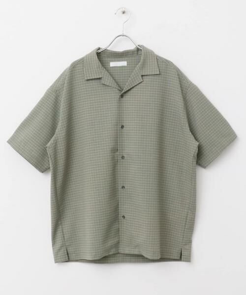 SENSE OF PLACE by URBAN RESEARCH / センスオブプレイス バイ アーバンリサーチ シャツ・ブラウス | グレンチェックオープンカラーショートスリーブシャツ | 詳細22