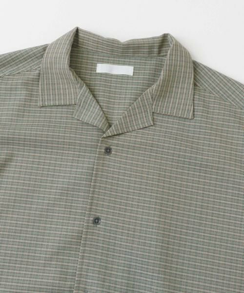 SENSE OF PLACE by URBAN RESEARCH / センスオブプレイス バイ アーバンリサーチ シャツ・ブラウス | グレンチェックオープンカラーショートスリーブシャツ | 詳細23