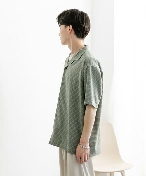 SENSE OF PLACE by URBAN RESEARCH / センスオブプレイス バイ アーバンリサーチ シャツ・ブラウス | グレンチェックオープンカラーショートスリーブシャツ | 詳細20