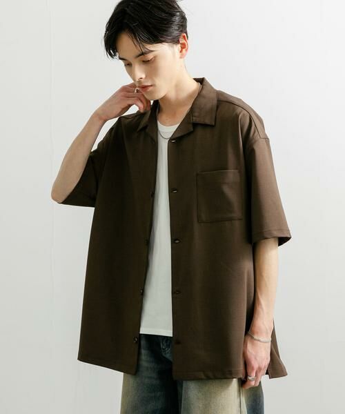 SENSE OF PLACE by URBAN RESEARCH / センスオブプレイス バイ アーバンリサーチ シャツ・ブラウス | 『ユニセックス』オープンカラールーズショートスリーブシャツ | 詳細10