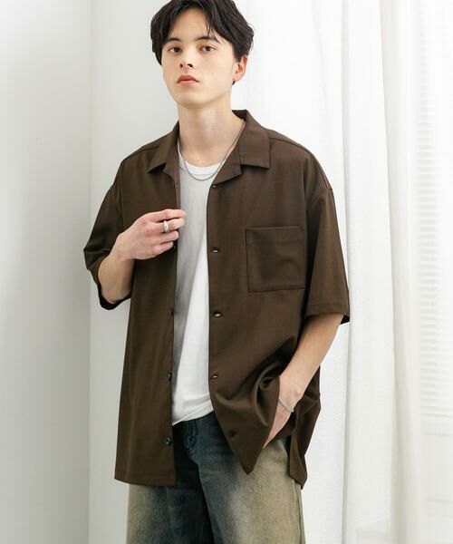 SENSE OF PLACE by URBAN RESEARCH / センスオブプレイス バイ アーバンリサーチ シャツ・ブラウス | 『ユニセックス』オープンカラールーズショートスリーブシャツ | 詳細12