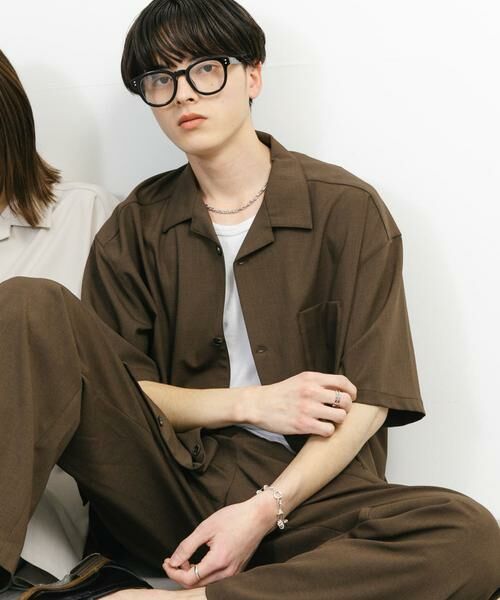 SENSE OF PLACE by URBAN RESEARCH / センスオブプレイス バイ アーバンリサーチ シャツ・ブラウス | 『ユニセックス』オープンカラールーズショートスリーブシャツ | 詳細15