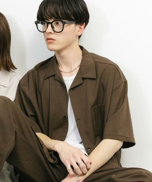 SENSE OF PLACE by URBAN RESEARCH / センスオブプレイス バイ アーバンリサーチ シャツ・ブラウス | 『ユニセックス』オープンカラールーズショートスリーブシャツ | 詳細16