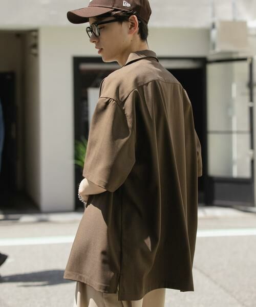 SENSE OF PLACE by URBAN RESEARCH / センスオブプレイス バイ アーバンリサーチ シャツ・ブラウス | 『ユニセックス』オープンカラールーズショートスリーブシャツ | 詳細4