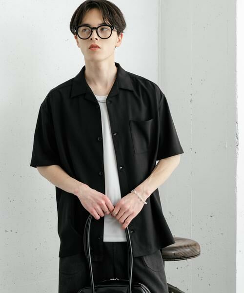 SENSE OF PLACE by URBAN RESEARCH / センスオブプレイス バイ アーバンリサーチ シャツ・ブラウス | 『ユニセックス』オープンカラールーズショートスリーブシャツ | 詳細30