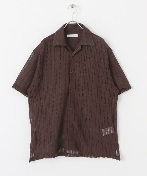 SENSE OF PLACE by URBAN RESEARCH / センスオブプレイス バイ アーバンリサーチ シャツ・ブラウス | 『ユニセックス』アソートレースオープンカラーショートスリーブシャツ | 詳細6