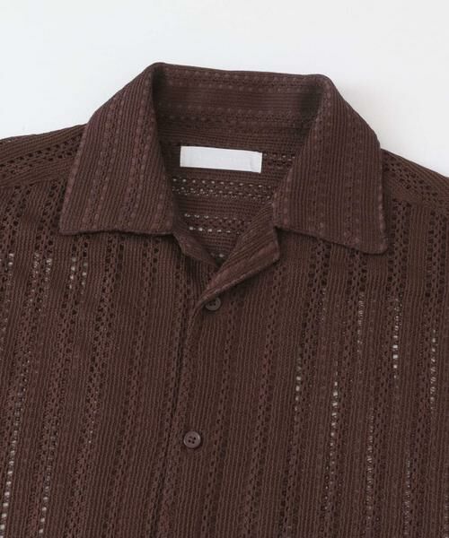 SENSE OF PLACE by URBAN RESEARCH / センスオブプレイス バイ アーバンリサーチ シャツ・ブラウス | 『ユニセックス』アソートレースオープンカラーショートスリーブシャツ | 詳細7