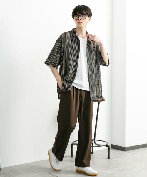 SENSE OF PLACE by URBAN RESEARCH / センスオブプレイス バイ アーバンリサーチ シャツ・ブラウス | 『ユニセックス』アソートレースオープンカラーショートスリーブシャツ | 詳細18